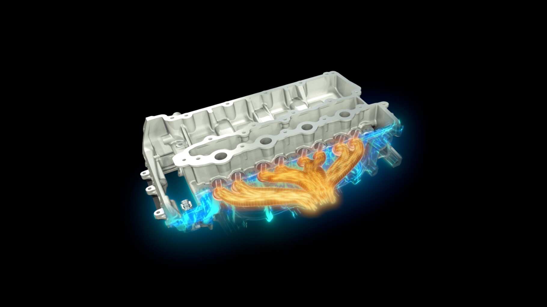 Jaguar Land Rover Innovation Lab – Moteurs  Ingenium  essence, collecteur