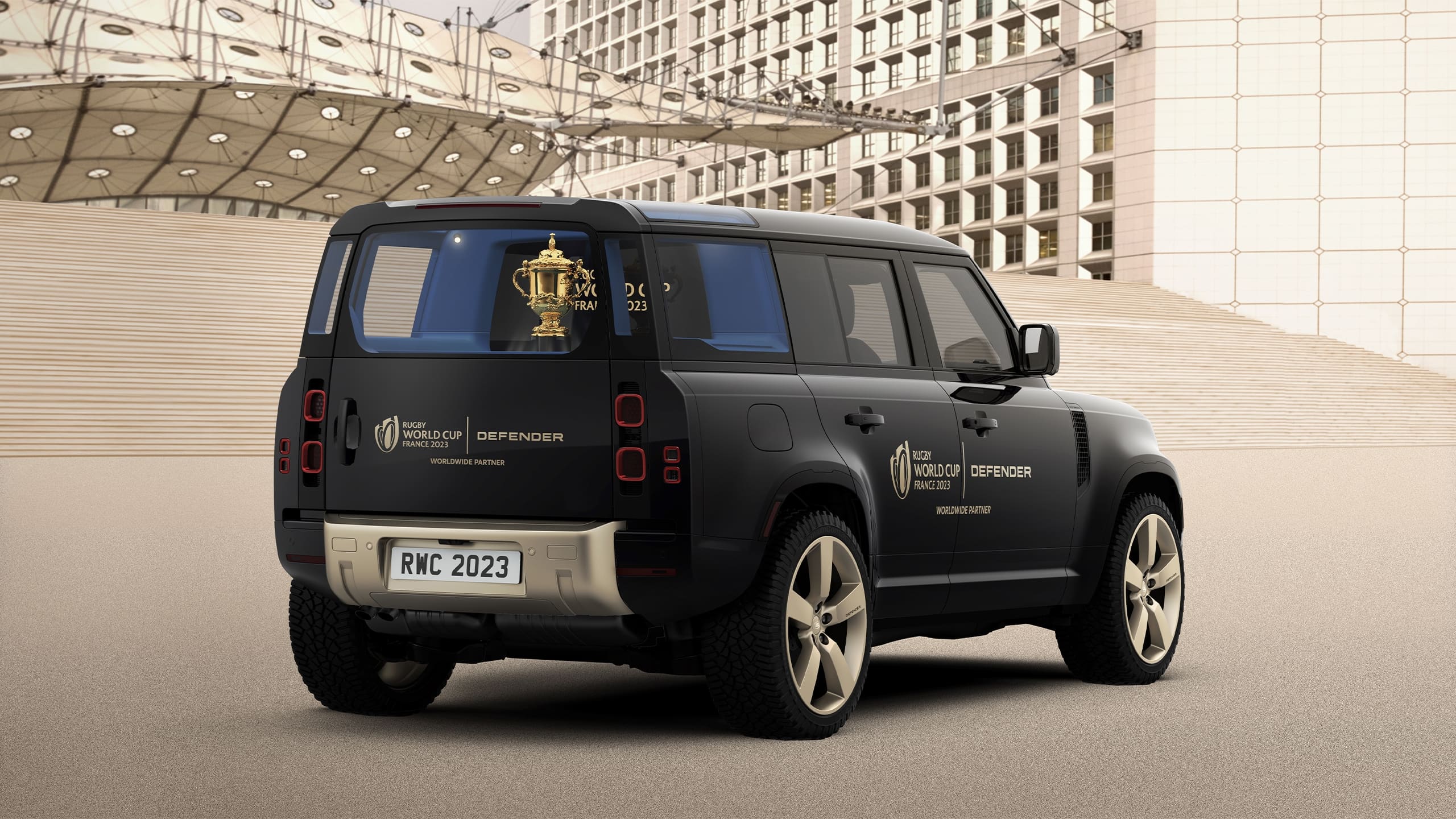 Carro de troféu RWC