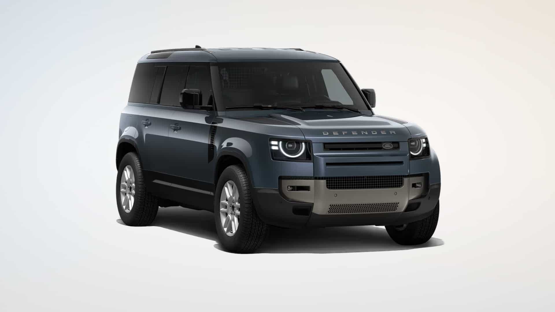 Defender 110 Hard Top in Tasman Blue